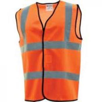 UltraGuard XL Orange Hi‑Vis Safety Coat (EN471)