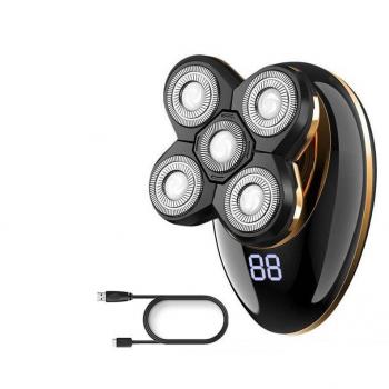 Tondeuse-Rasoir Portable 5 têtes USB
