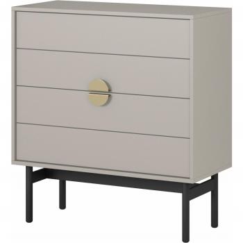 Stoon 4-Cassetti Grigio 85,5 cm – Modello Selsey