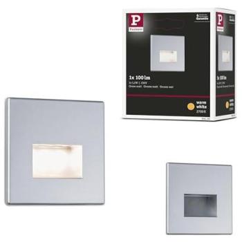 Éclairage Mural LED Grade B 1,2W 50lm 2700K Chrome Mat