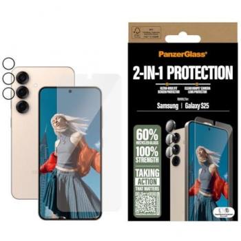Samsung S25 VisionShield – Verre Trempé Anti‑Traces de Doigts PanzerGlass