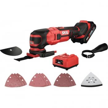 Multiherramienta SKIL 3620 AA con batería y accesorios