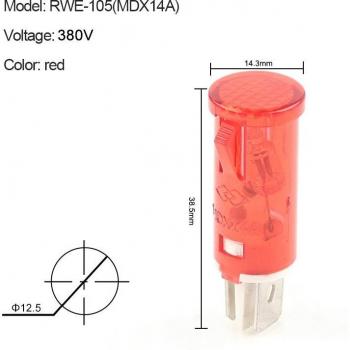 Señal de Ruta MDX-14A Panel con luces rojo, verde y amarillo