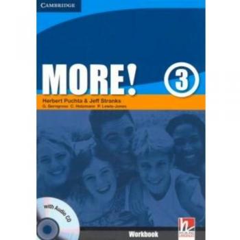 More! Level 3 Workbook with Audio CD