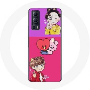 BTS Fanart: Cooky, V, Jungkook – Vivo Y72 Case