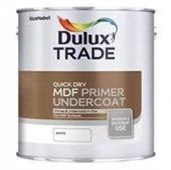 Dulux Trade Quick Dry MDF Primer Undercoat, 2.5L
