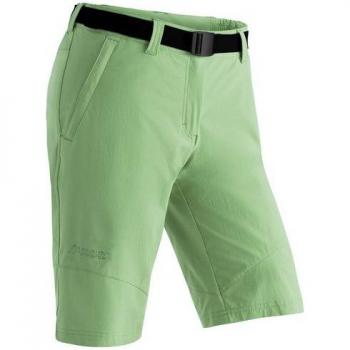 Outdoor-Damen-Sportshort Lawa – 2‑Taschen Bermuda mit Brook-Grün