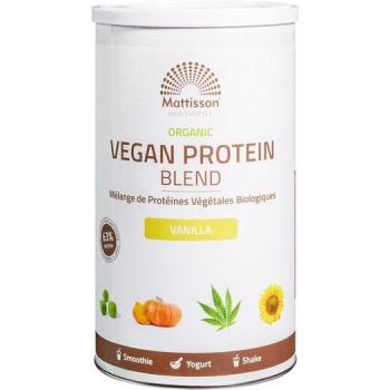Mattisson organic vegan protein blend (vanille), 400g