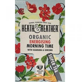 HEATH & HEATHER Organic Morning Time Tea (Pack of 6) 20 Bags