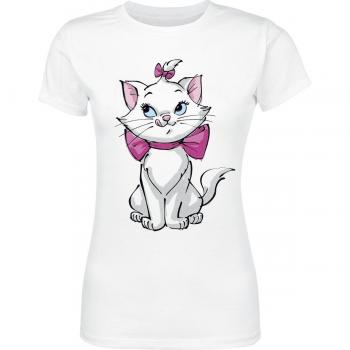 Camiseta Blanca Marie Los Aristogatos Mujer XL