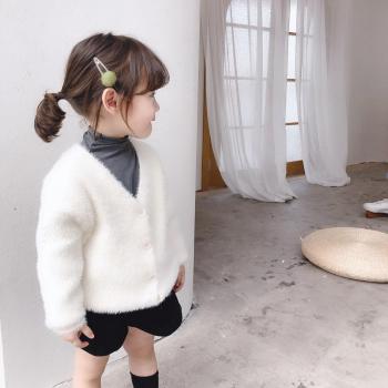Rebeca Cárdigan de Perlas para Bebés, Otoño e Invierno