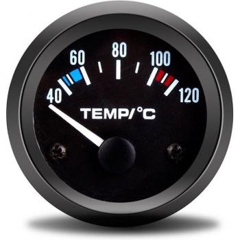 52mm Black Shell Digital Water Temp Gauge for Car Engines (40~120°C)