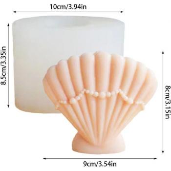 Retro Pearl Seashell Cake Mold
