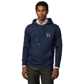 Hackett Felpa Con Cappuccio Heritage Ess Blu L