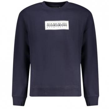 Sweat-shirt Napapijri B‑box logo c blu marine Bleu