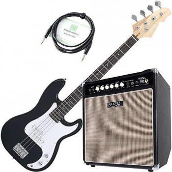 Électro‑Basse Rocktile Noir Lemmy