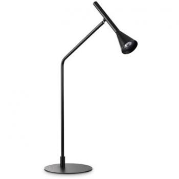 Lampada Da Scrivania Moderna Diesis Metallo Nero Led 6,5W 3000K
