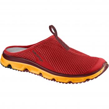 Salomon RX Slide 3.0 Sandales Homme, Rouge (Fiery Red/Bright Marigold/Syrah), Taille: 44 2/3