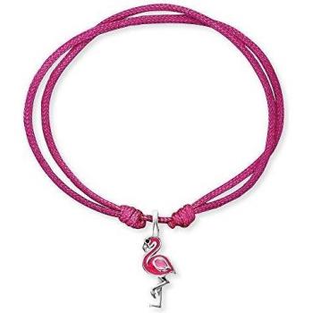 Herzengel Armband Flamingo, HEB-FLAMINGO, mit Emaille