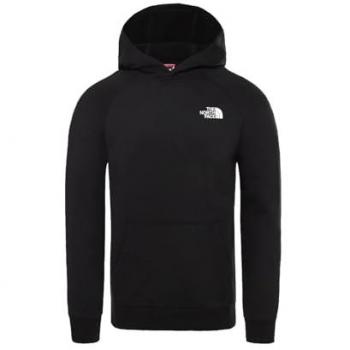 THE NORTH FACE Raglan Redbox Hoodie tnf white schwarz M Herren