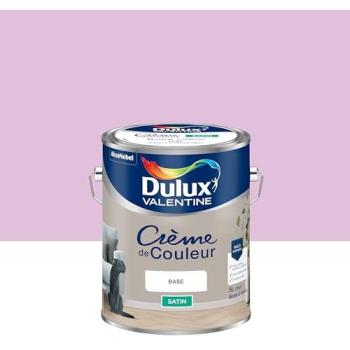 Dulux Valentine Peinture Crème – Satin Fantaisie Parme 5 L
