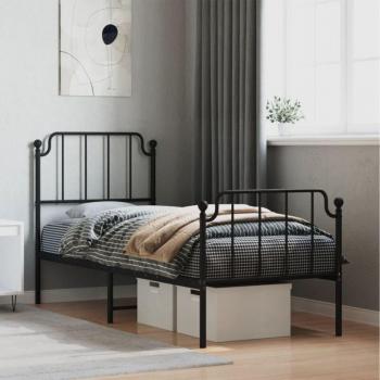 Box Spring Luxe Térmido Negro 90x200