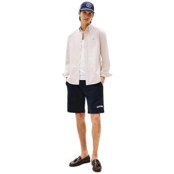 Tommy Hilfiger Heritage‑Langarm‑Hemden – Beige, Regular Fit, Größe XL, 100 % Baumwolle