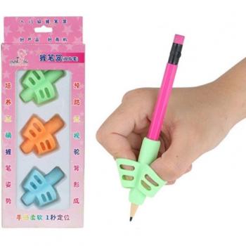 Poignée d'écriture en silicone pour une posture correcte