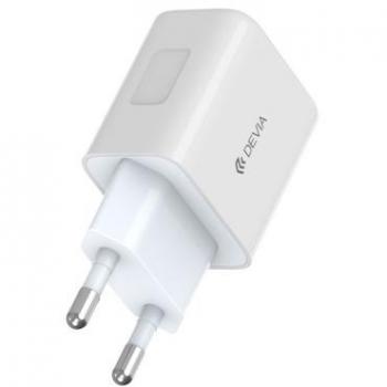 SmartPD 30 W Devia USB‑C Wall Charger – Weiß