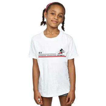 T-shirt Bianca Disney per Bambina Mickey Mouse