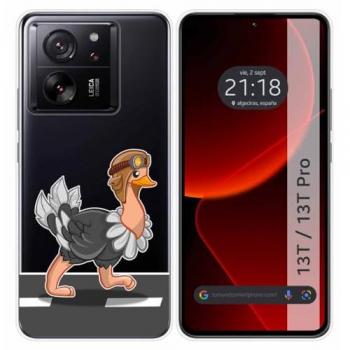 Funda Silicona Xiaomi 13T / 13T Pro 5G Avestruz Dibujos