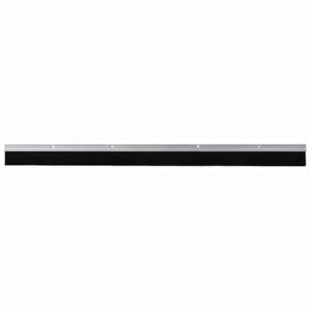 Premium 2-Unit Door Brush Seals – 100 cm – Aluminum Alloy – Silver