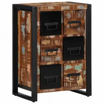Solid Wood Reclaimed Sideboard 50x35x70 cm