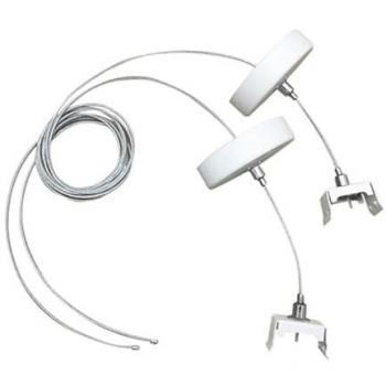 Rail Triphasé SILUMEN Suspension – Blanc, LED de qualité A+