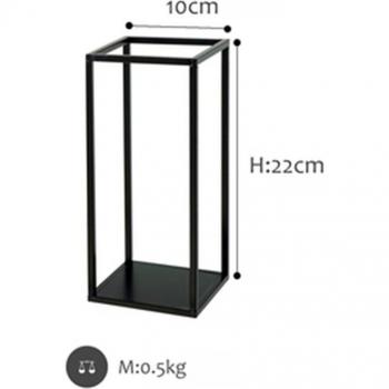 Estante de hierro para decoración