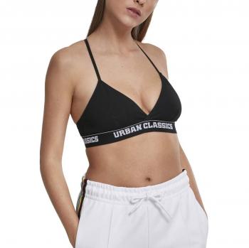 Urban Classics Ladies Triangle Logo Bra
