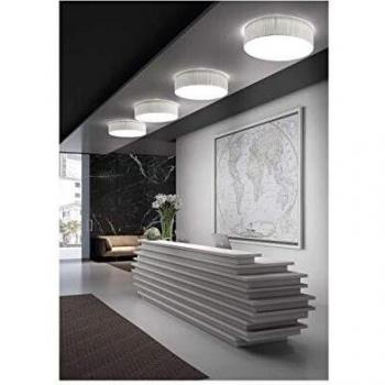 Plafón LED SMD Novolux VORADA 29W 4000lm 3000K Encintado negro