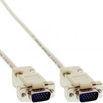 InLine 17707B HDMI‑VGA‑Adapterkabel 2 m – 15‑poliger HD‑Stecker, geschraubt