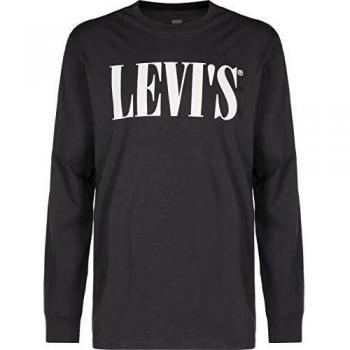 Capodoppiato Levi’s T‑shirt Relaxed, Logo Serie 90 LS Forged Iron, Uomini