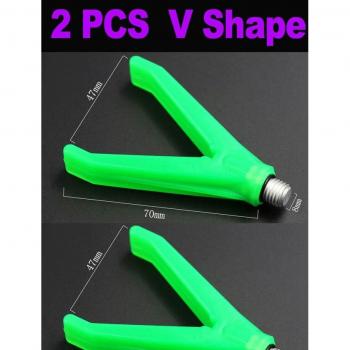 2-Pack Fishing Pole Support Heads