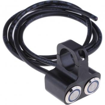 Handlebar Integrated Light Switch – Dual Mode, 25 mm / 1″