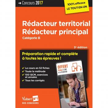 Concours Rédacteur Territorial, Rédacteur Principal