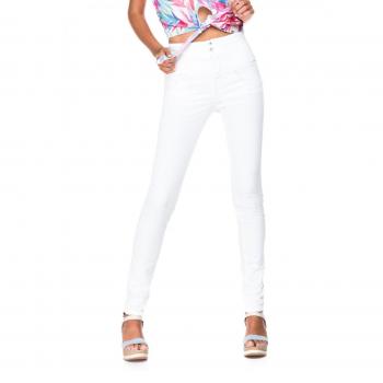 Salsa Women's Diva Slim White Jeans 28