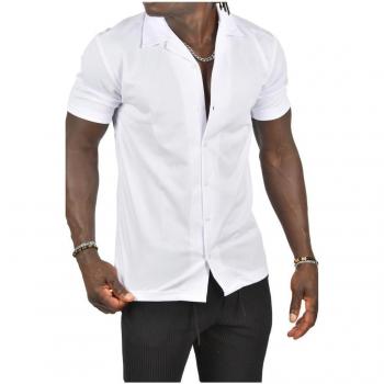DeepSEA Lycra Korte Mouwen Jakard Shirt 2400711