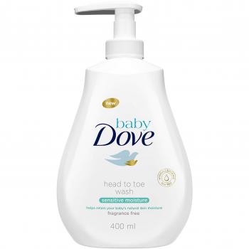 Dove Baby Gel per Corpo e Capelli Sensibile 400 ml