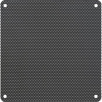5pcs Durable Black PVC Square Fan Dust Filter Set