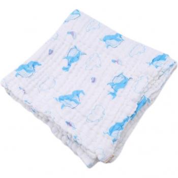 Thick Washed Muslin Baby Blanket