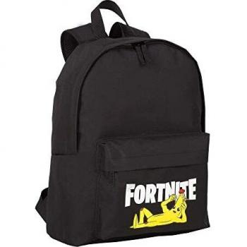 Fortnite-Mochila Escolar Fortnite Crazy Banana Negro (41 x 31 x 13,5 cm)
