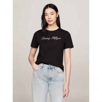 T-shirt à Manches Courtes Tommy Hilfiger Femme XL