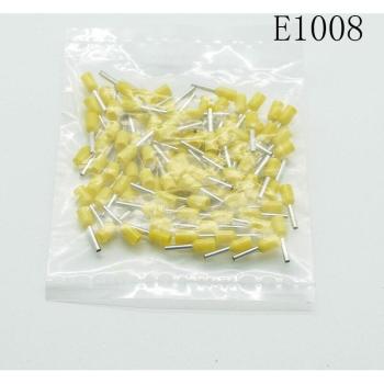 Conector E1008 Tubo de Aislamiento 1 mm² – Pack 100 Unidades